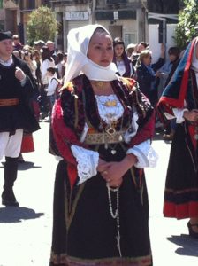 Feast of Sant Efisio - Sardinian old costume