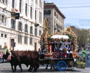 Festa di Sant Efisio - Carro a Buoi tradizionale