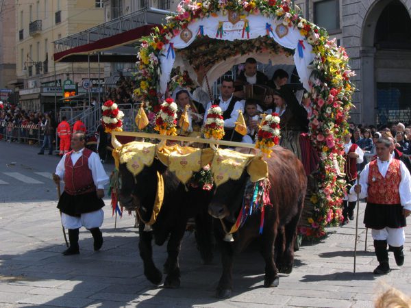 Feast of Sant Efisio - Traccas